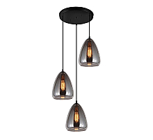 Подвесная люстра Lumina Deco Braga LDP 6841-3 GY