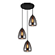 Подвесная люстра Lumina Deco Braga LDP 6841-3 GY