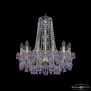 Подвесная люстра Bohemia Ivele Crystal 1410/12/195/h-60 G V7010