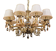 Подвесная люстра Abrasax Sylvia L.8110-8BR CRISTAL-SHADE