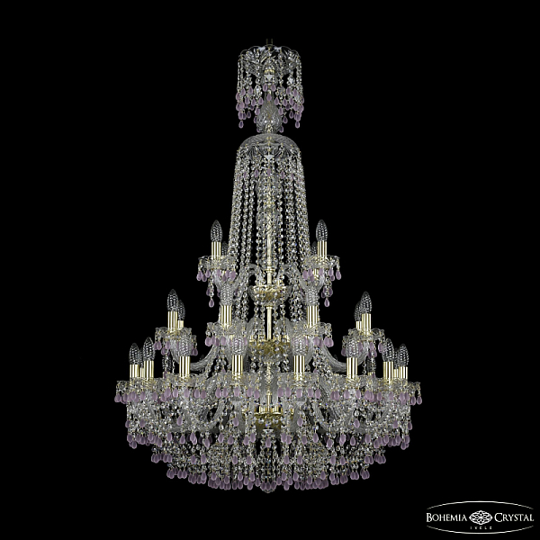 Подвесная люстра Bohemia Ivele Crystal 1410/16+8+4/300/XL-130/3d G V7010