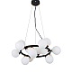 Подвесная люстра Lumina Deco Marsiada LDP 6033-15 BK+MD