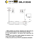 Подвесная люстра Omnilux Narro OML-51303-03