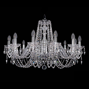 Подвесная люстра Bohemia Ivele Crystal 1402/12/300 Ni