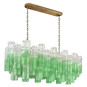 Подвесная люстра Loft IT Murano 10580/1000R Clear green