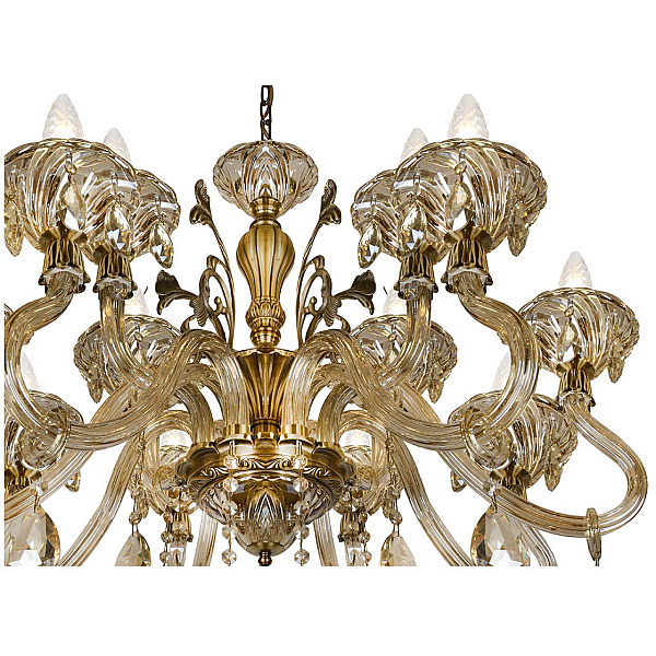 Подвесная люстра iLamp Asia 61082-8+4 BR
