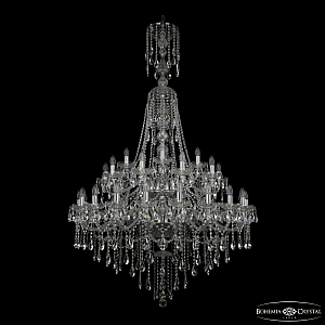 Подвесная люстра Bohemia Ivele Crystal 1415/20+10+5/400/XL-185/2d Ni