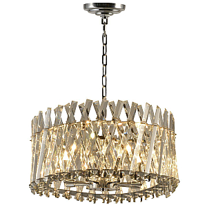 Подвесная люстра Natali Kovaltseva CROWN 81434/8C CHROME