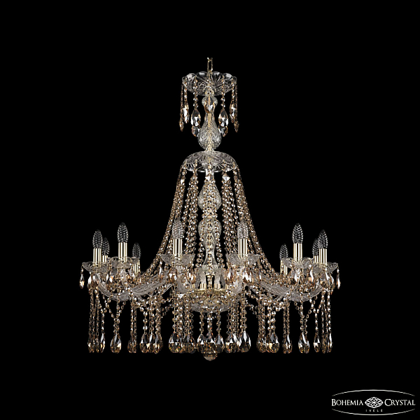 Подвесная люстра Bohemia Ivele Crystal 1413/12/300/XL-91 G R721