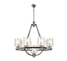 Подвесная люстра Lumina Deco Santini LDP 1220-9 CHR+WT