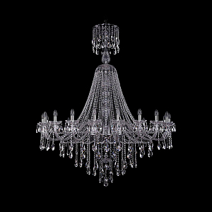 Подвесная люстра Bohemia Ivele Crystal 1415/20/530/XL-180 Ni