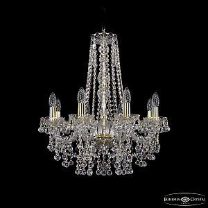 Подвесная люстра Bohemia Ivele Crystal 1409/8/195/h-63 G