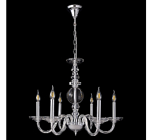 Подвесная люстра Crystal Lux ARABESQUE SP6 CHROME
