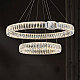 Подвесная люстра Delight Collection D8010P/2R/D800+600 silver