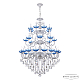 Подвесная люстра Bohemia Ivele Crystal AL78101/16+8+8/300/3d B WMN P Aquamarine/M-1F
