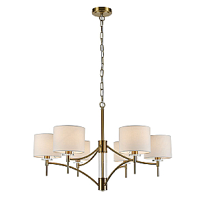 Подвесная люстра Indigo Boheme 13031/6P Brass V000525
