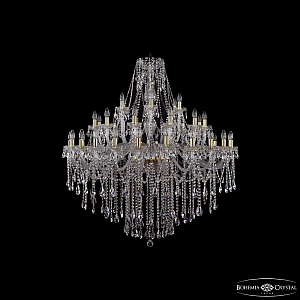 Подвесная люстра Bohemia Ivele Crystal 1415/24+12+6/460 G