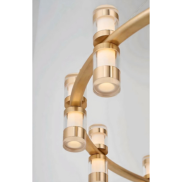 Подвесная светодиодная люстра Mizi'en Flow MZ46406S-L10