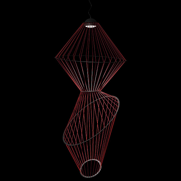 Подвесной светильник Loft IT Beam 10292/B Red