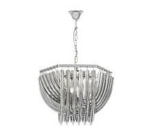 Подвесная люстра Lumina Deco Boscone LDP 7044-550 CHR+GY