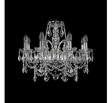 Подвесная люстра Bohemia Ivele Crystal 1411/8/195 Ni Leafs