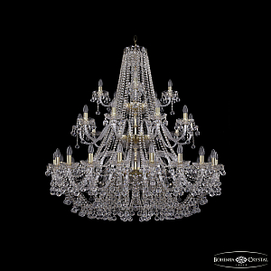 Подвесная люстра Bohemia Ivele Crystal 1409/20+10+5/460/3d G