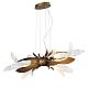 Подвесная люстра Delight Collection RP168416-11 bronze/clear