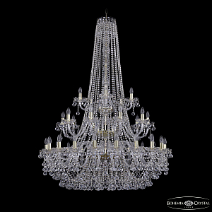 Подвесная люстра Bohemia Ivele Crystal 1409/20+10+5/400/h-160/3d G
