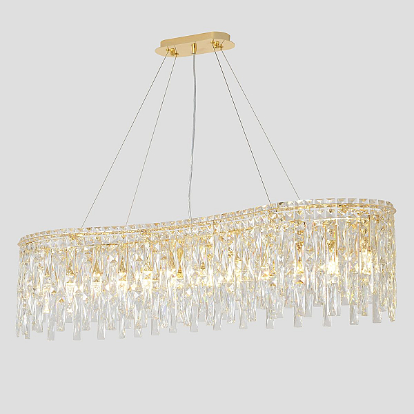 Люстра Crystal Lux ABRIL SP12 L1200 GOLD