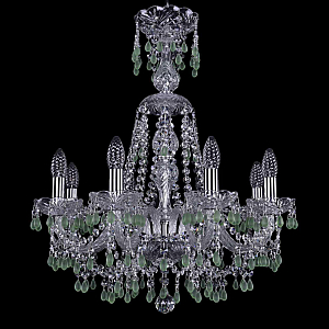 Подвесная люстра Bohemia Ivele Crystal 1410/8/195/XL-66 Ni V5001