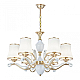 Подвесная люстра Arte Milano Florentia-3987 303987/6 Wh/Gd