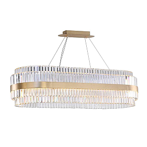 Подвесная люстра Newport 10242/120 oval brass М0066145