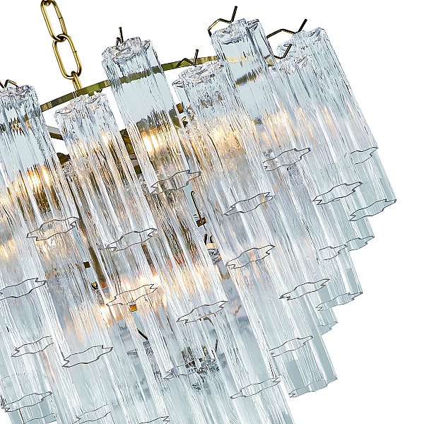 Подвесная люстра Delight Collection OWD2093-D75 gold/clear