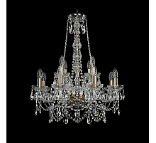 Подвесная люстра Bohemia Ivele Crystal 1411/8+4/195/h-70 Pa