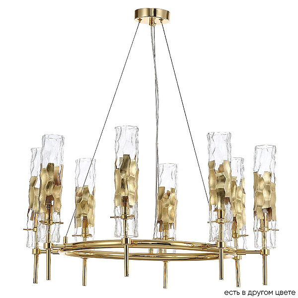 Подвесная люстра Crystal Lux Primavera SP8 Gold