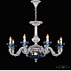 Подвесная люстра Bohemia Ivele Crystal AL79101P/8/250 WMN P Aquamarine/M-1G