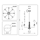 Люстра Ambrella Light HIGH LIGHT LH53126