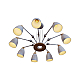 Подвесная люстра Loft IT Watchman Loft4402/9Wh