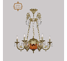 Подвесная люстра Art Classic 31.44.6.KR175SP.250IT.G.Sp.Amber.1E