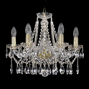 Подвесная люстра Bohemia Ivele Crystal 1413/6/165 G
