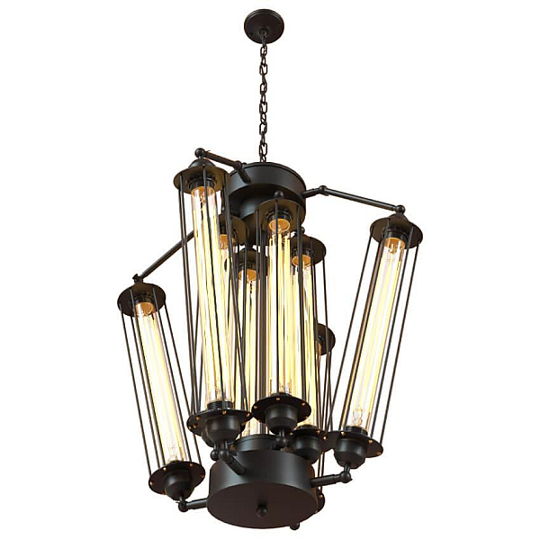 Подвесная люстра Loft IT Loft Industrial Cage Loft1136