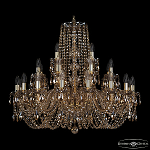 Подвесная люстра Bohemia Ivele Crystal 1402/16+8+4/300 G M721