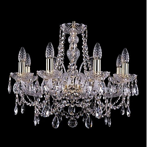 Подвесная люстра Bohemia Ivele Crystal 1411/8/195 G