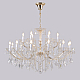 Подвесная люстра Crystal Lux CRISTELLE SP12+6 GOLD