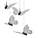 Подвесная люстра Natali Kovaltseva Butterflies LED LAMPS 81365 GOLD