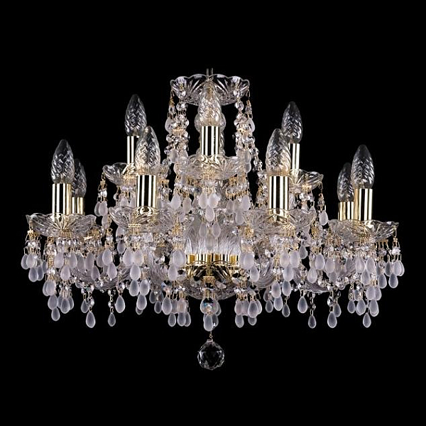 Подвесная люстра Bohemia Ivele 1410/8+4/195 G V0300