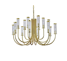 Подвесная люстра Newport 4558+4+4/C mat.gold М0071545