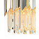 Подвесная люстра Natali Kovaltseva QUEEN 79006/8C BRASS SILVER