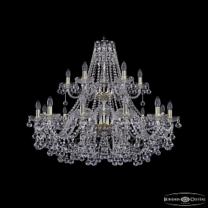 Подвесная люстра Bohemia Ivele Crystal 1409/12+6/360/2d G