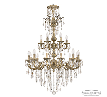 Подвесная люстра Bohemia Ivele Crystal Verona 72101/12+6/250/XL/2d B FP